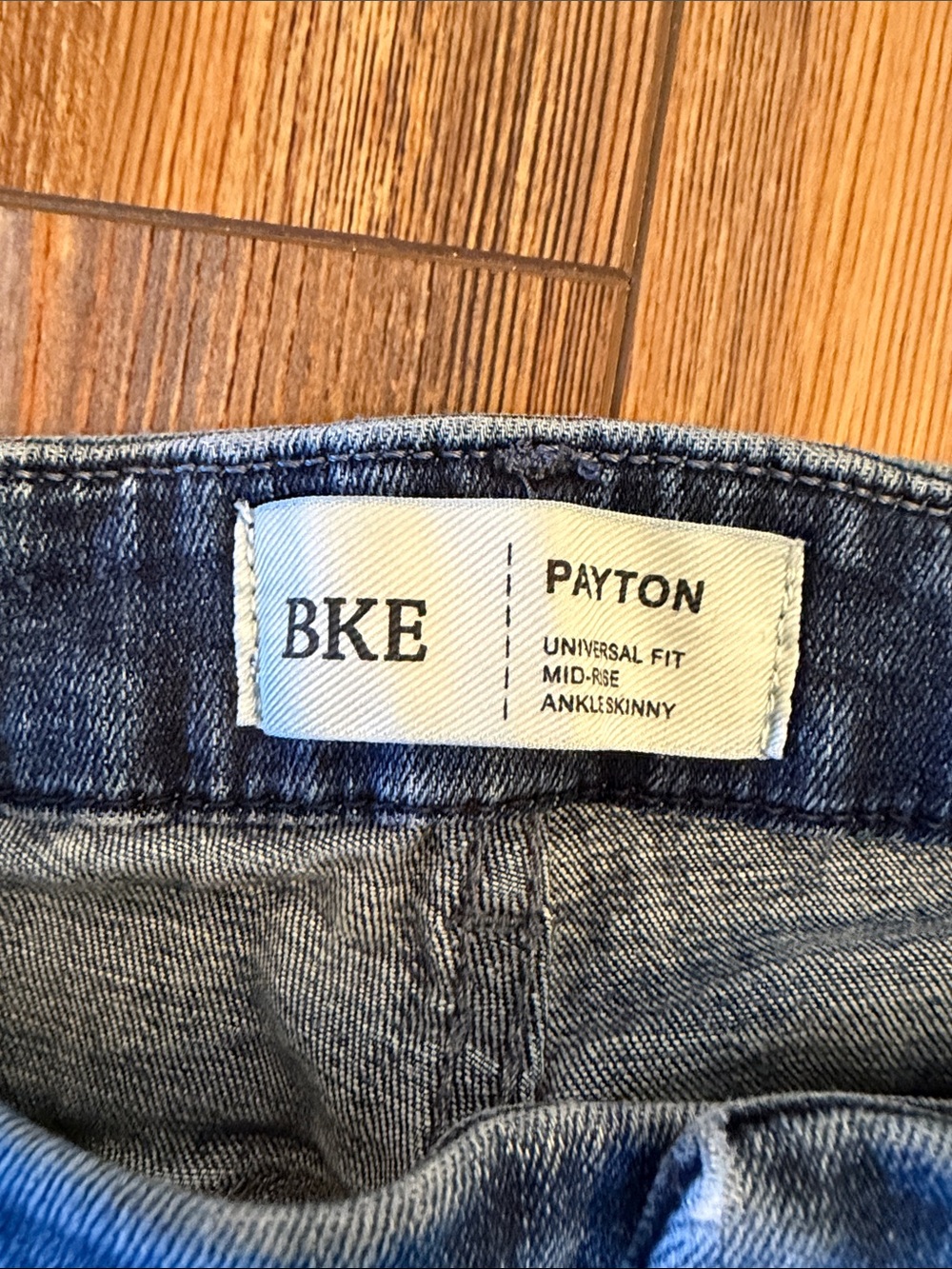 BKE Payton Mid-Rise Ankle Skinny Jeans Size 30 - Picture 2 of 4
